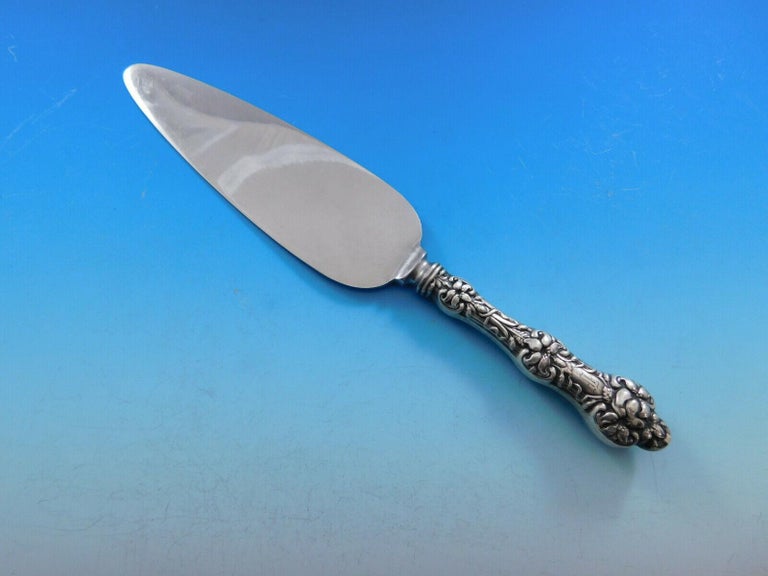 Old Orange Blossom by Alvin Sterling Silver Flatware Service 69 Pcs Set