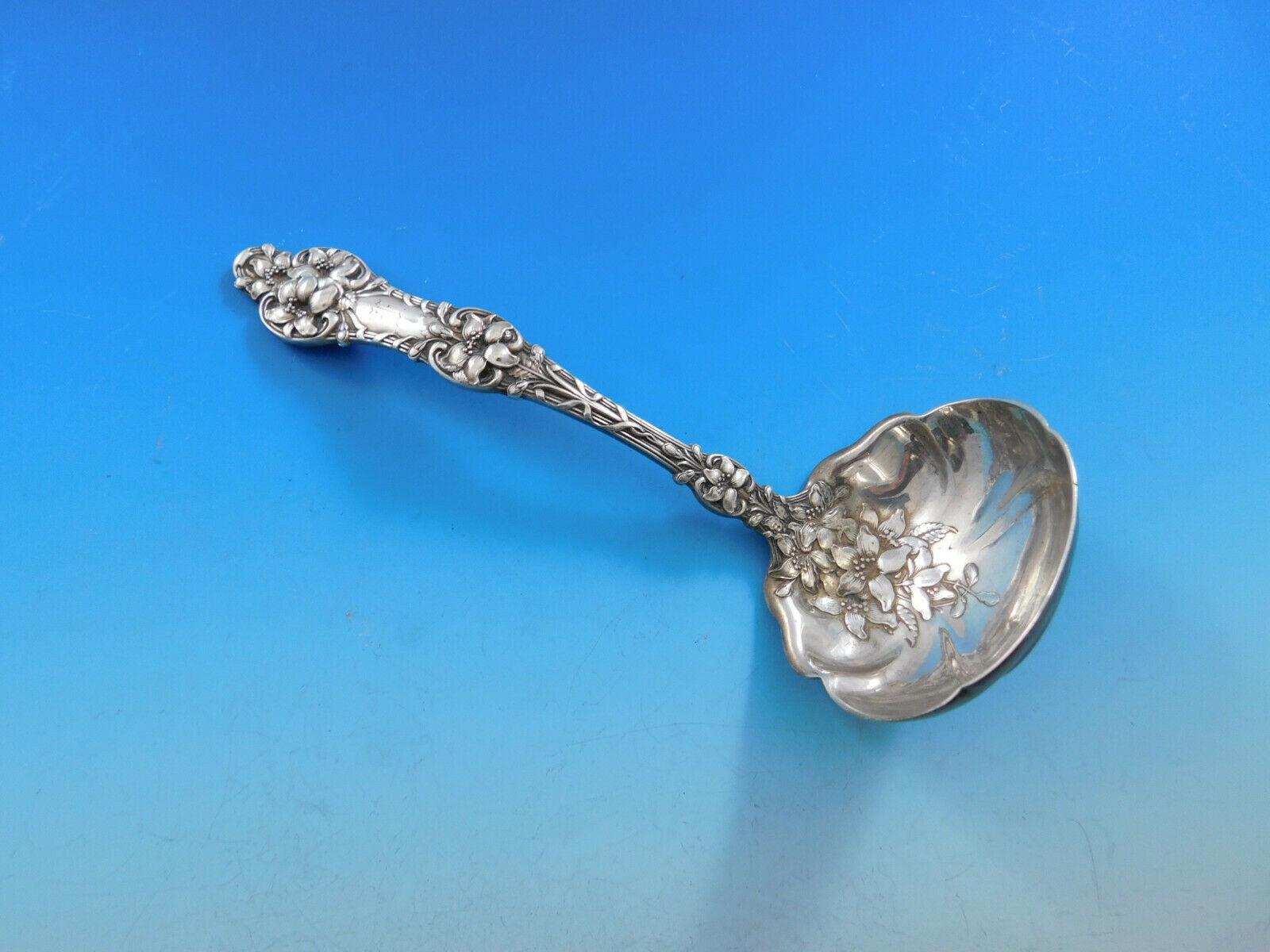 Old Orange Blossom by Alvin Sterling Silver Flatware Service 69 Pcs Set Dinner 1