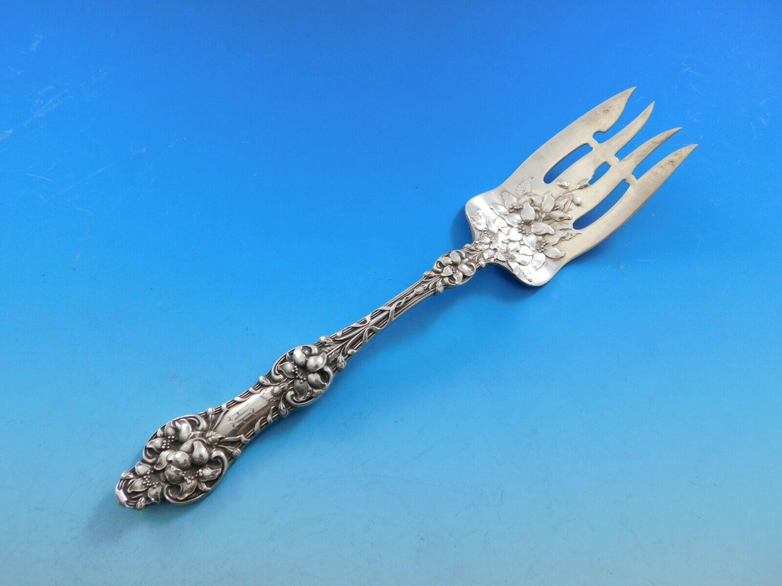 Old Orange Blossom by Alvin Sterling Silver Flatware Service 69 Pcs Set Dinner 2