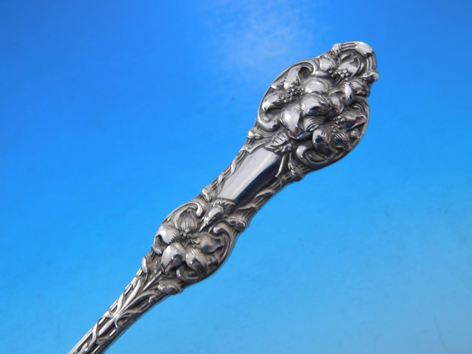 Inizio XX secolo Set di posate in argento Sterling Old Orange Blossom by Gorham Servizio da 40 pezzi per la cena in vendita