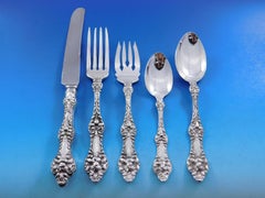 Old Orange Blossom by Gorham Sterling Silver Flatware Set Service 60 pcs Dinner