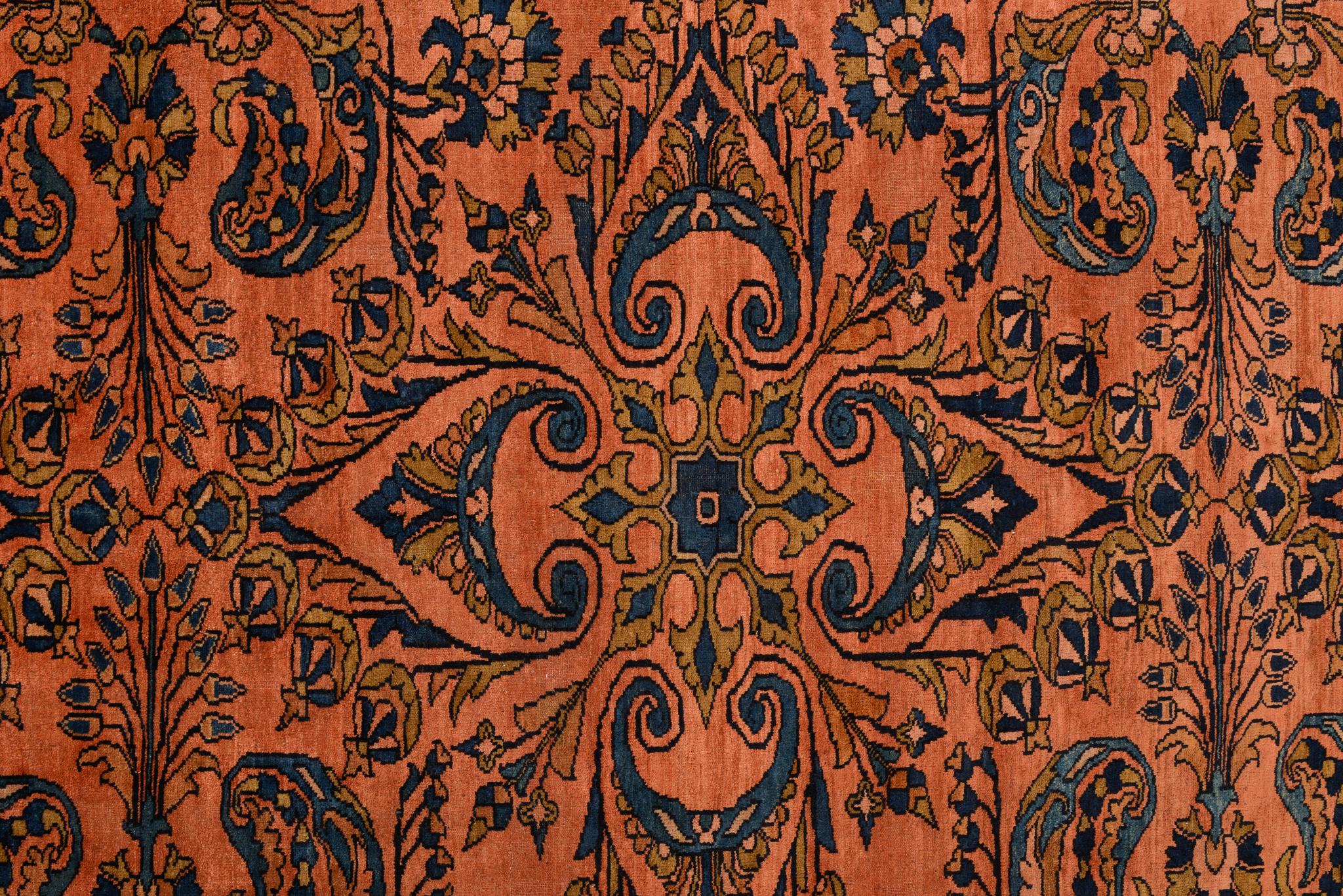 Antique Elegant Rare Oriental Carpet For Sale 2