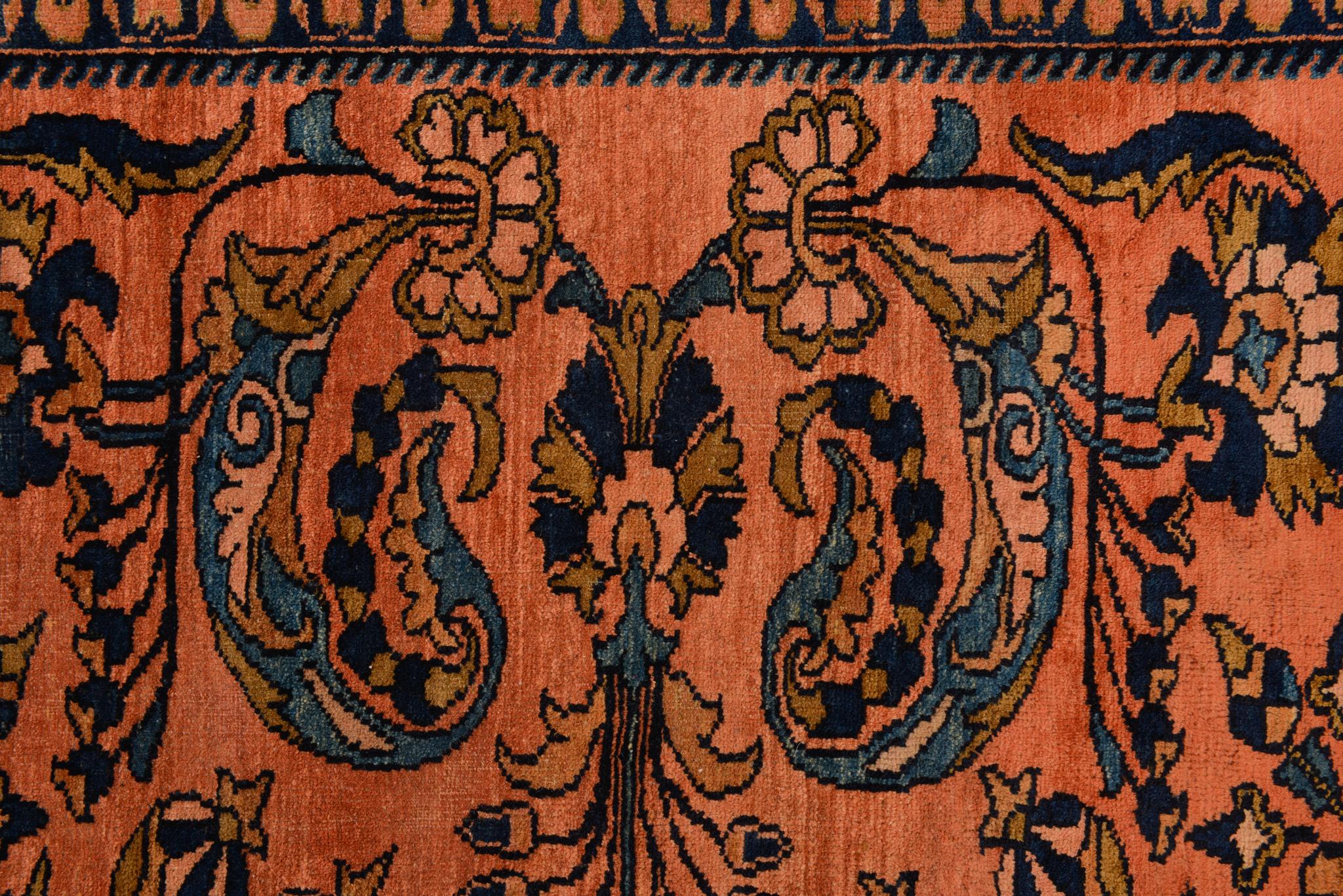 Antiker, eleganter, seltener, orientalischer Teppich im Angebot 3