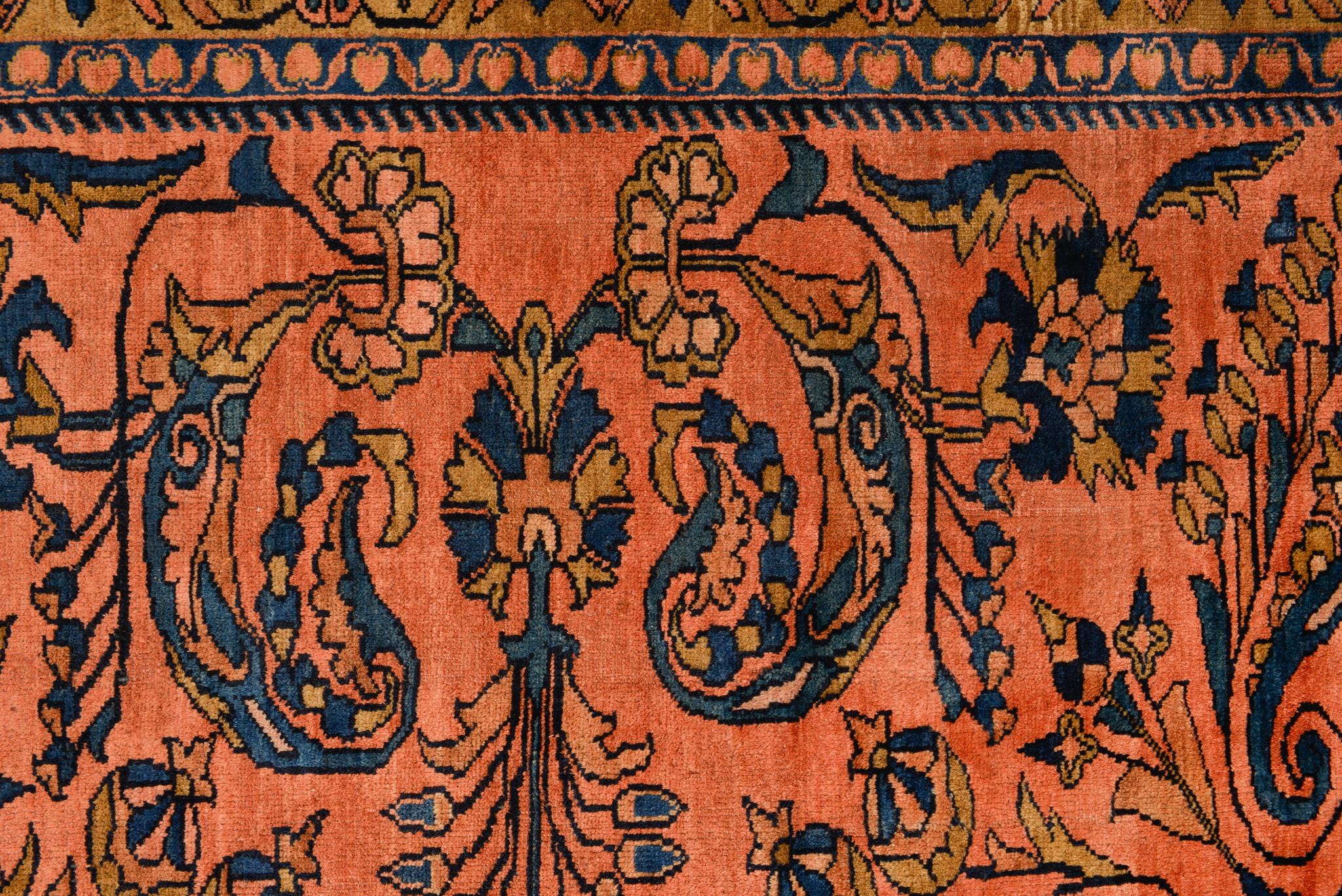 Antique Elegant Rare Oriental Carpet For Sale 1