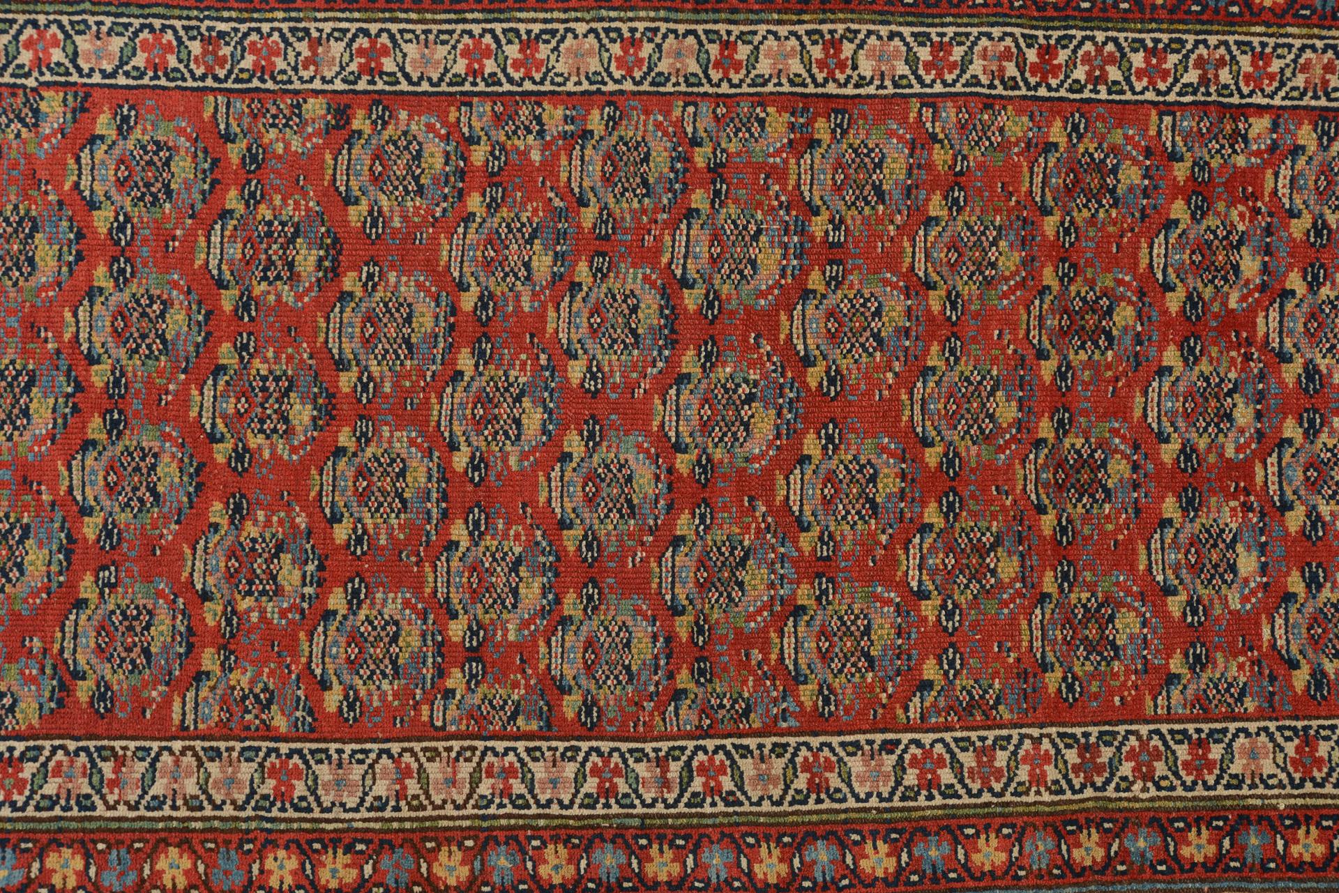 Old Oriental Carpet Runner For Sale