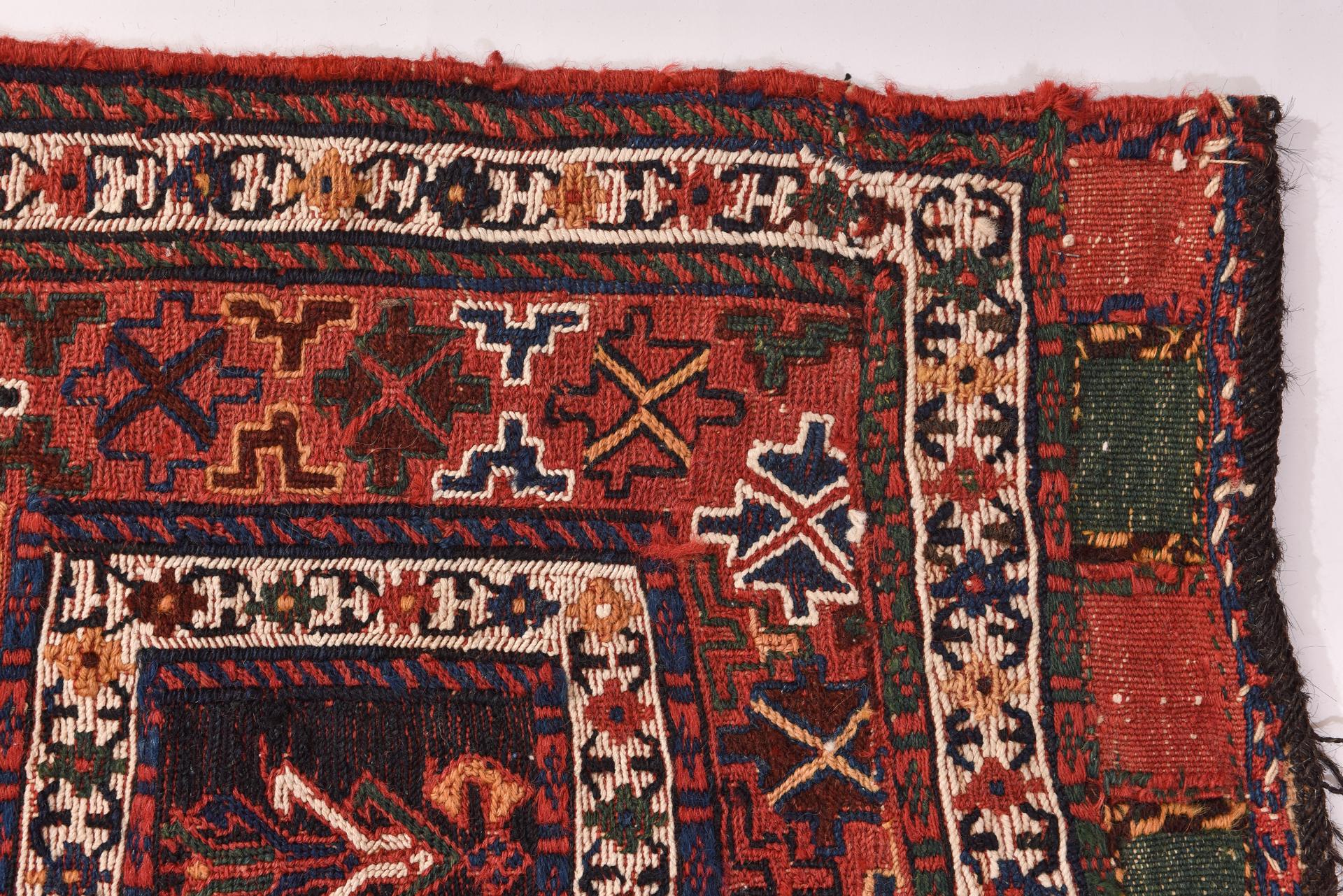 Old Oriental Saddle – Teppich aus meiner Privatsammlung (20. Jahrhundert) im Angebot