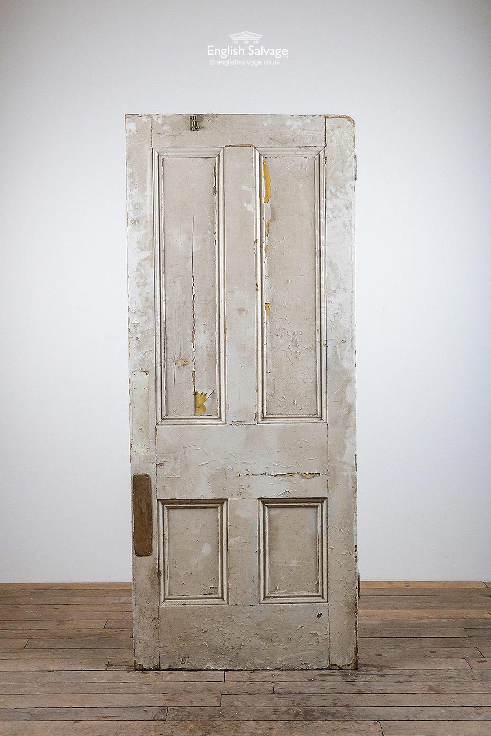 European Old Original Four Panel Beaded Door, 20th Century For Sale