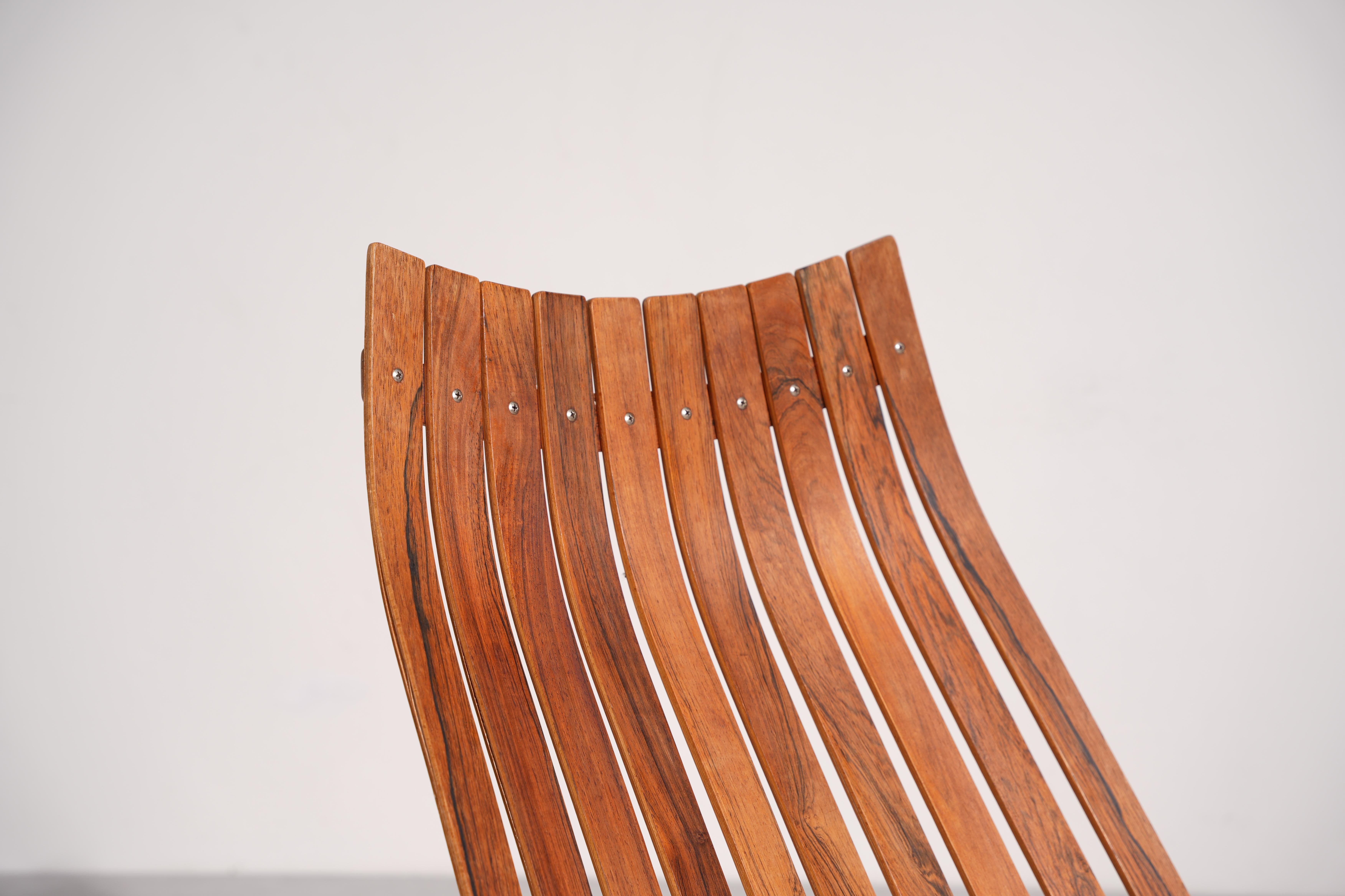Ancien Original Hans Brattrud for Hove Møbler 'Scandia' Lounge Chair, 1957 en vente 1