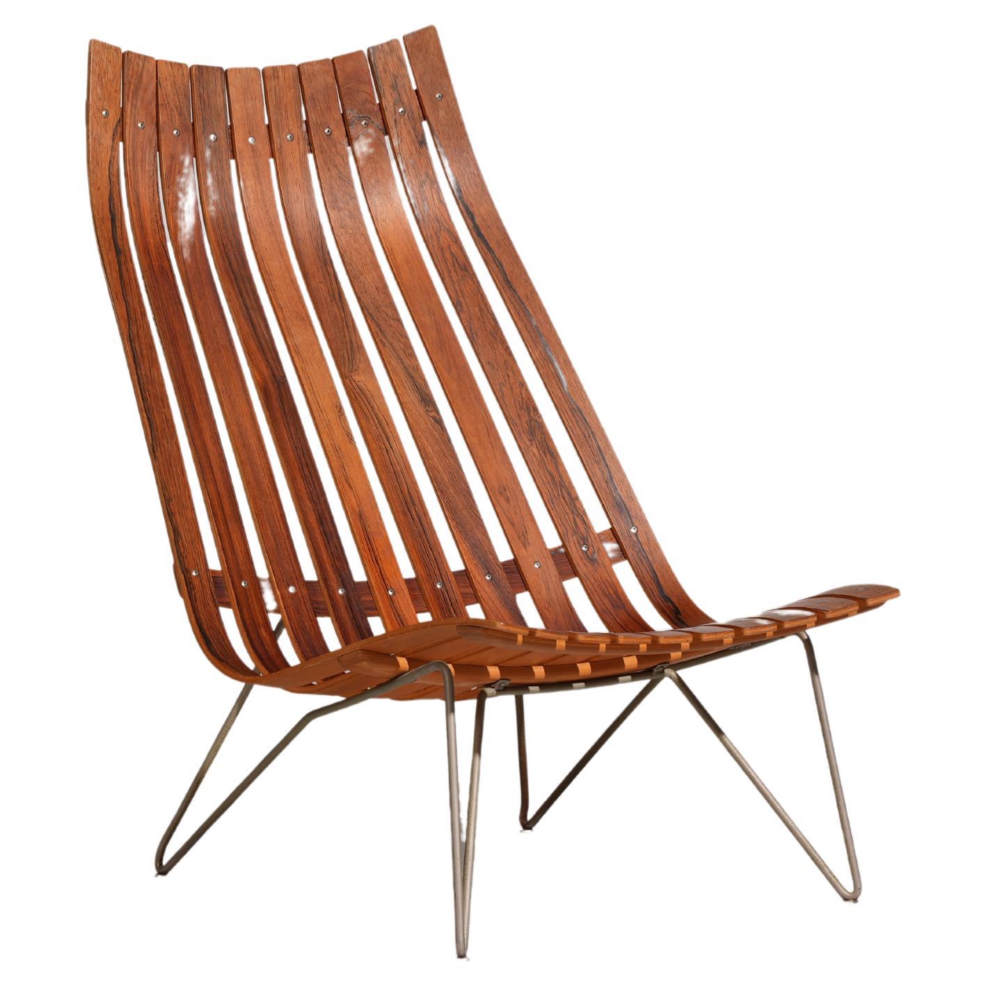 Ancien Original Hans Brattrud for Hove Møbler 'Scandia' Lounge Chair, 1957