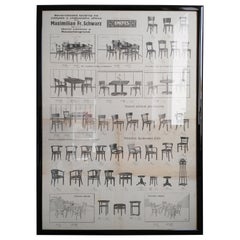 Old Original Poster with Furniture