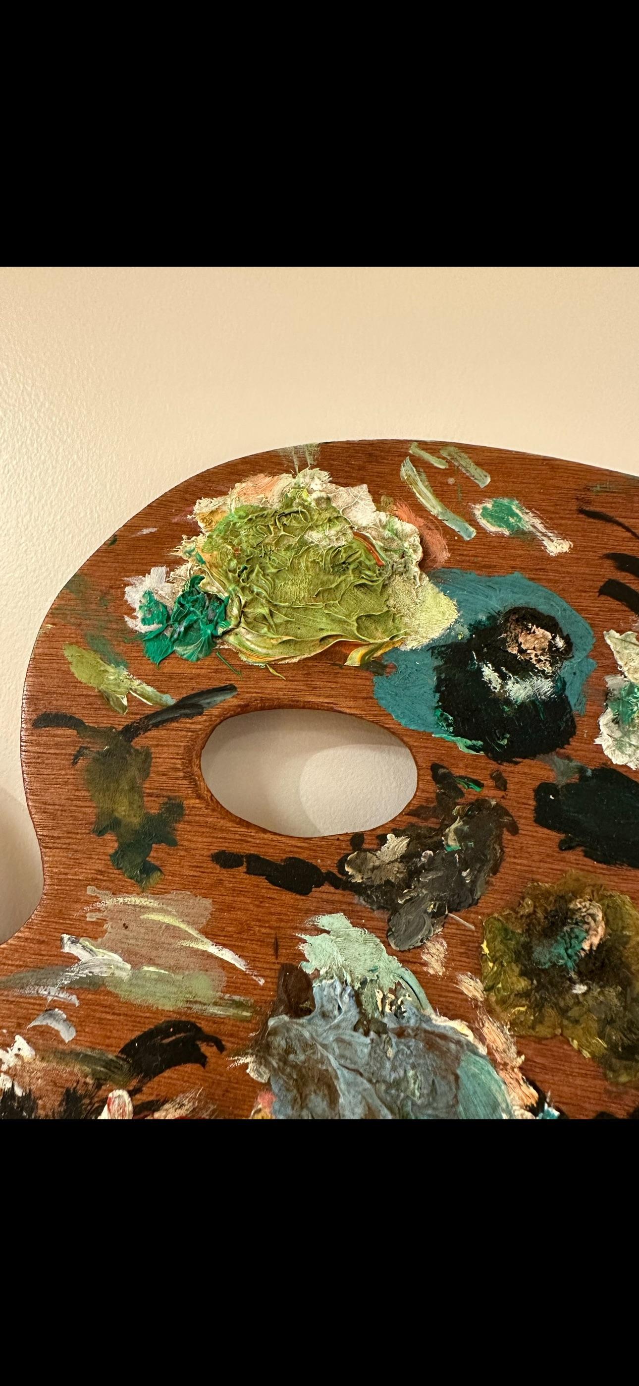 paleta de pintor antigua en Bueno estado para la venta en UTRECHT, NL