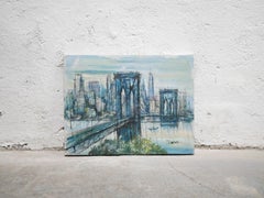 Ancienne peinture à l'huile sur toile signée Suzanne Duchamp