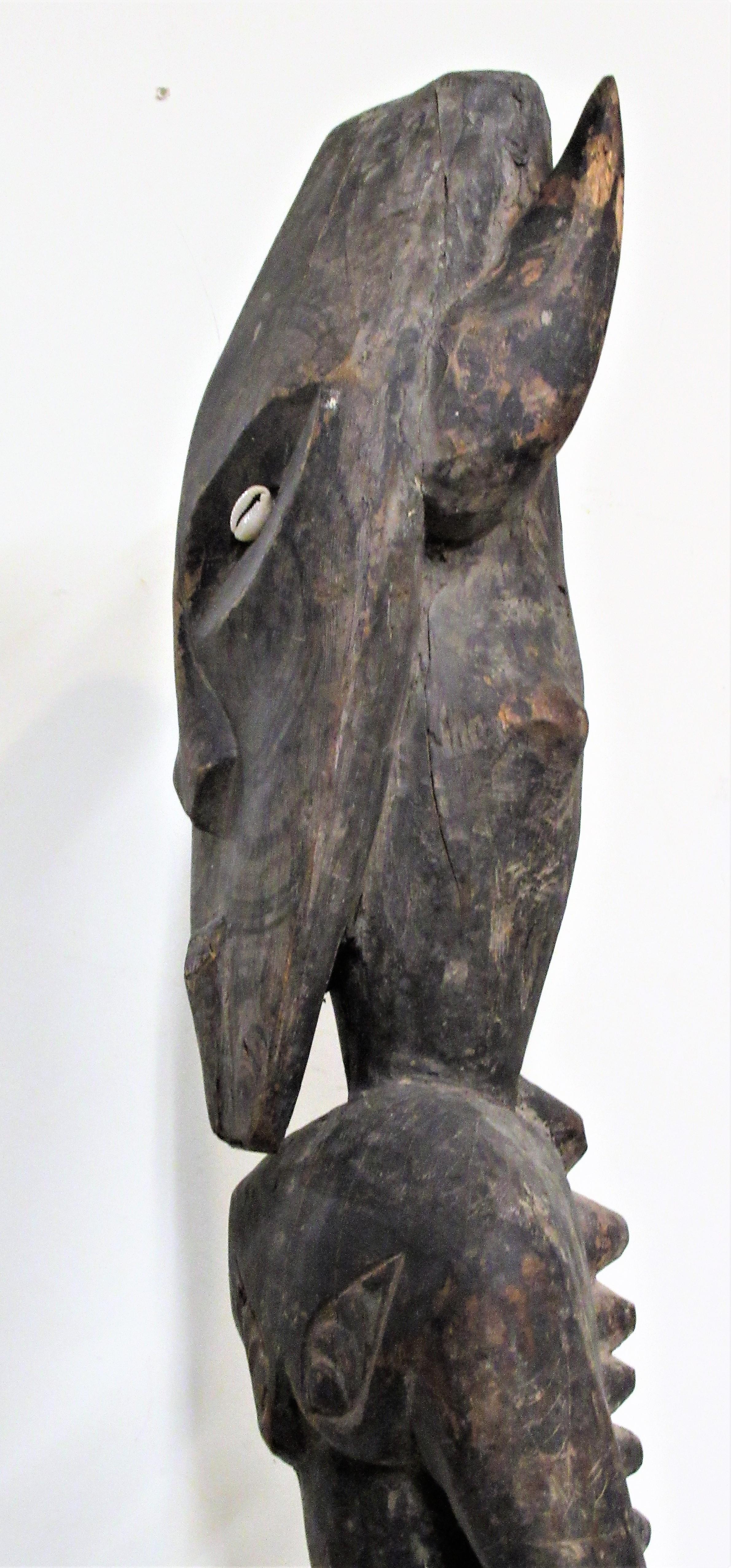Old Papua New Guinea Ancestral Standing Figure For Sale 4