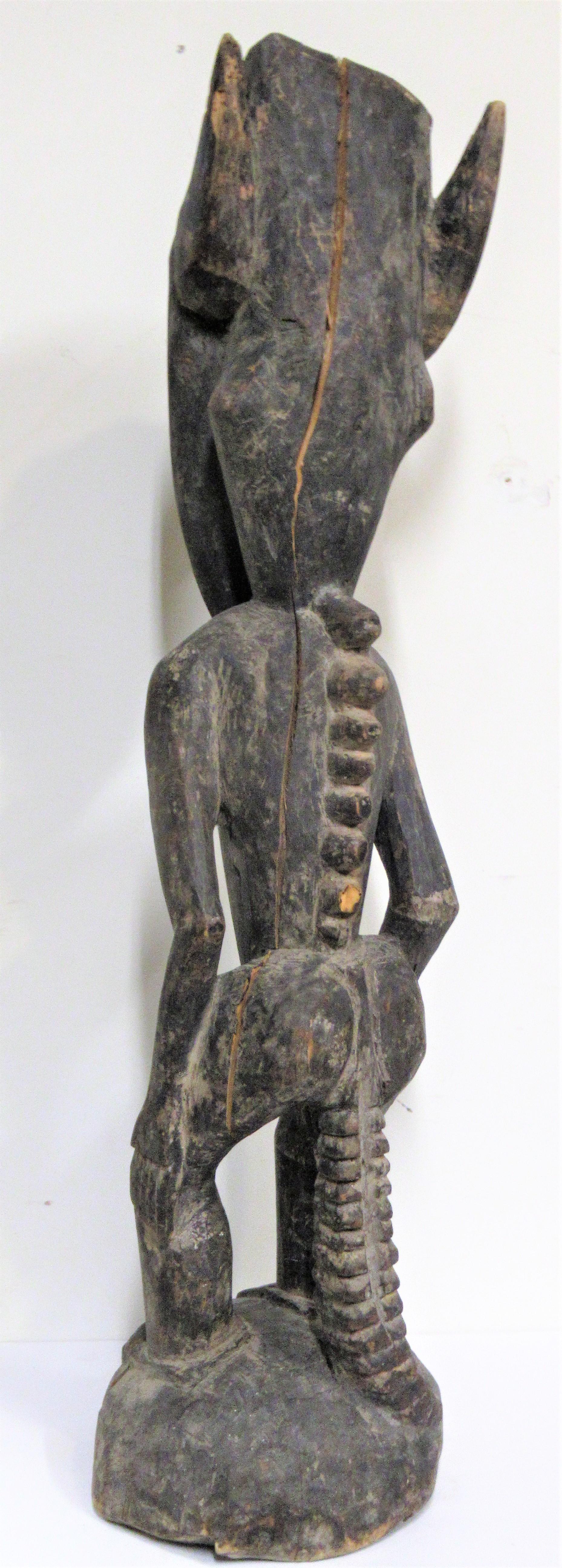 Old Papua New Guinea Ancestral Standing Figure For Sale 5