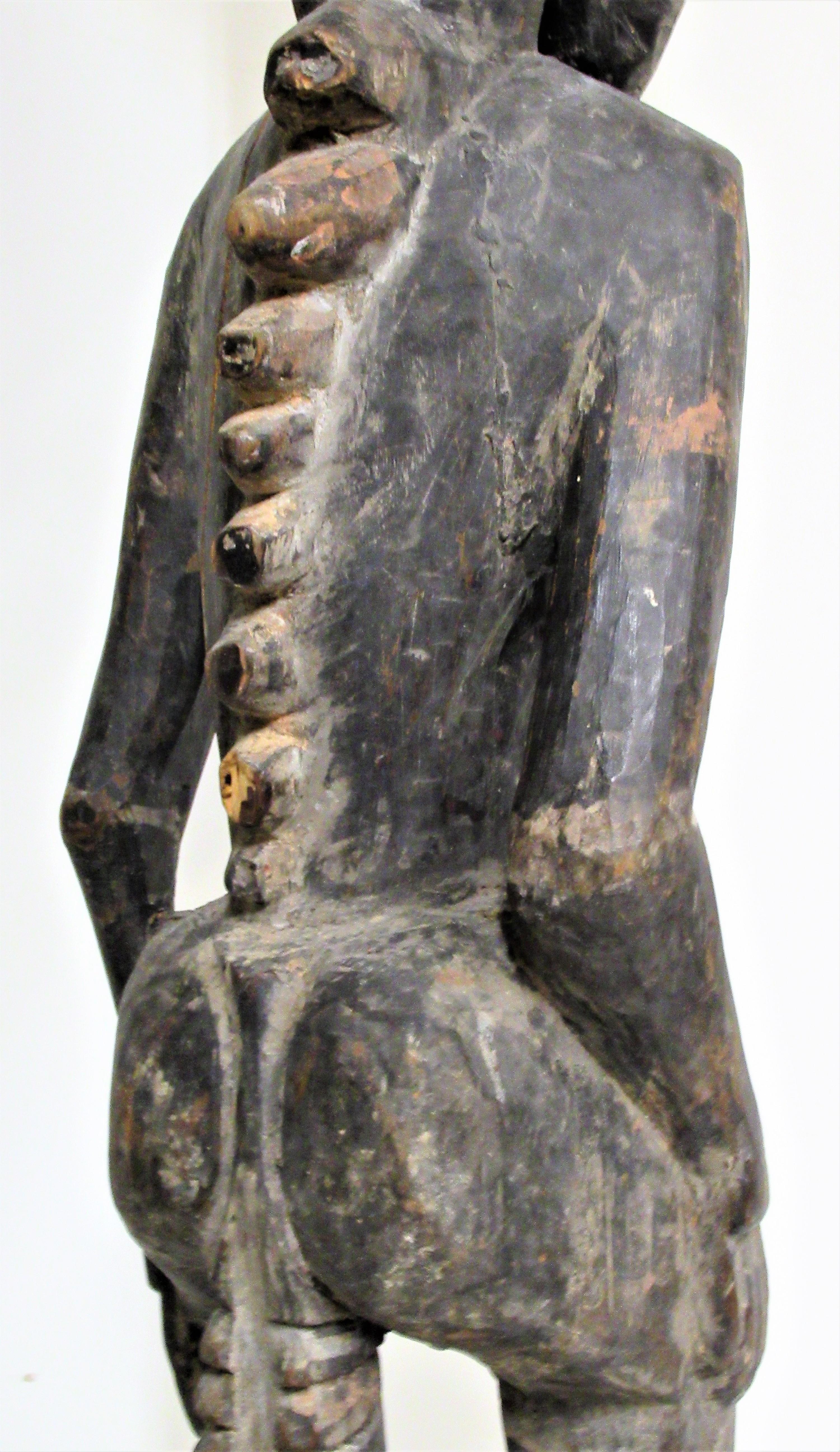 Old Papua New Guinea Ancestral Standing Figure For Sale 6