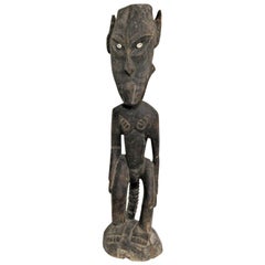 Old Papua New Guinea Ancestral Standing Figure