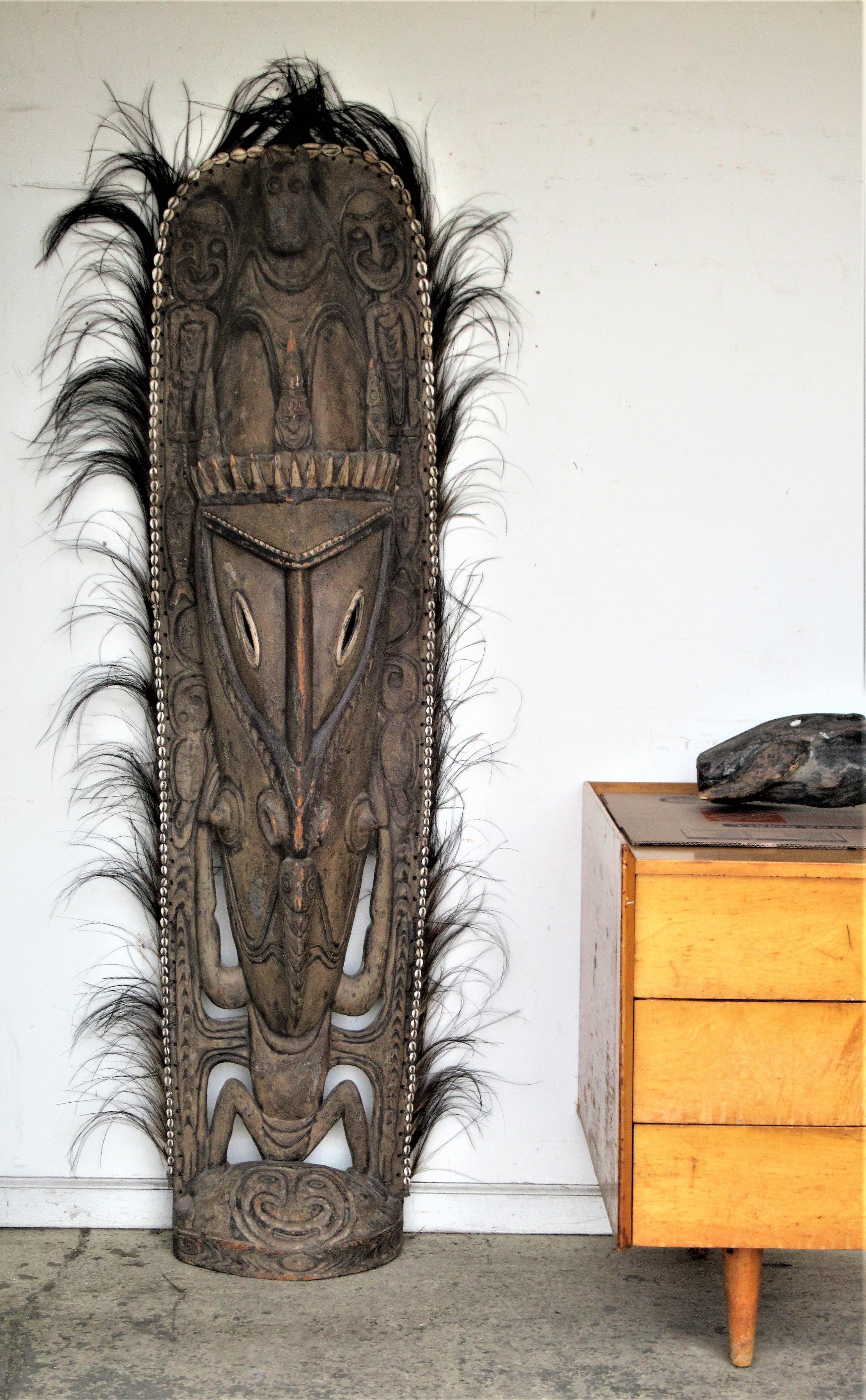 Old Papua New Guinea Men's Sacred Spirit House Totem 9