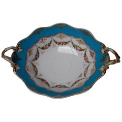 Old Paris Hand Painted Porcelain Presentation Dish, France, circa 1880