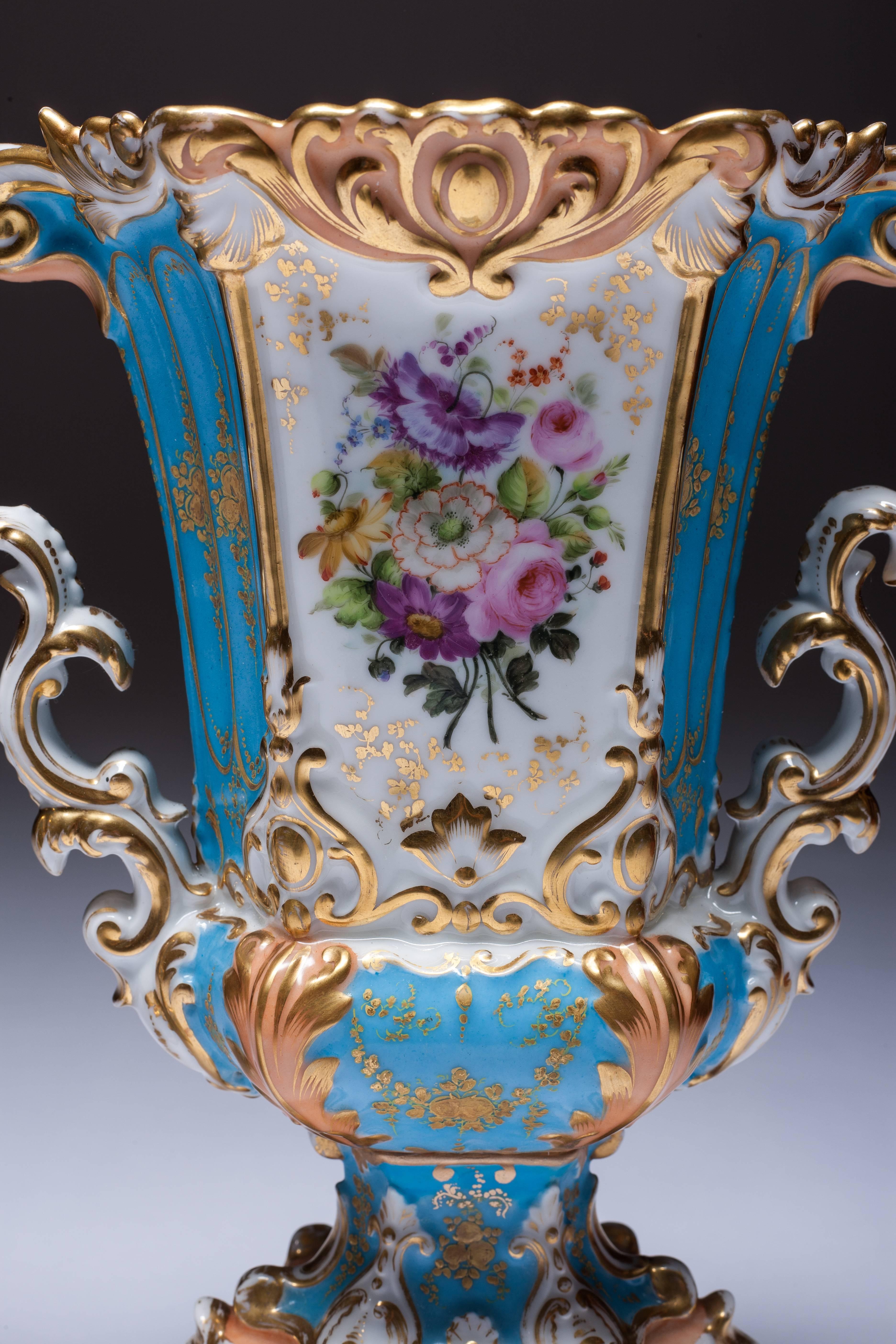Old Paris vases For Sale 6