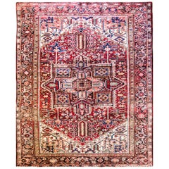 Old Persian Heriz Carpet