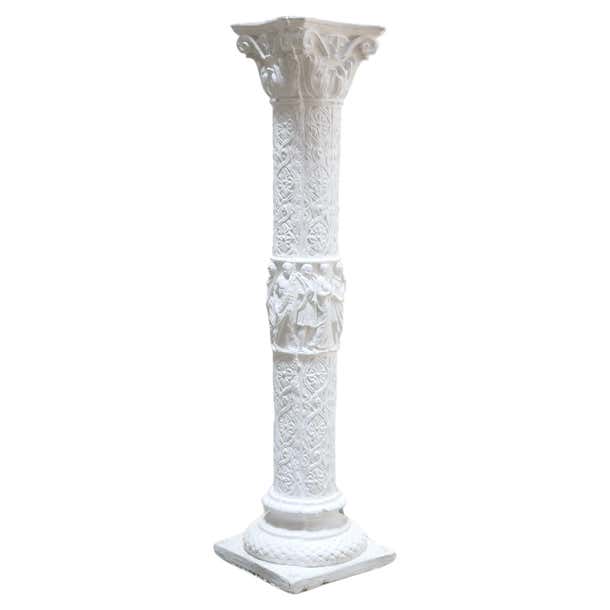 Old plaster column For Sale at 1stDibs