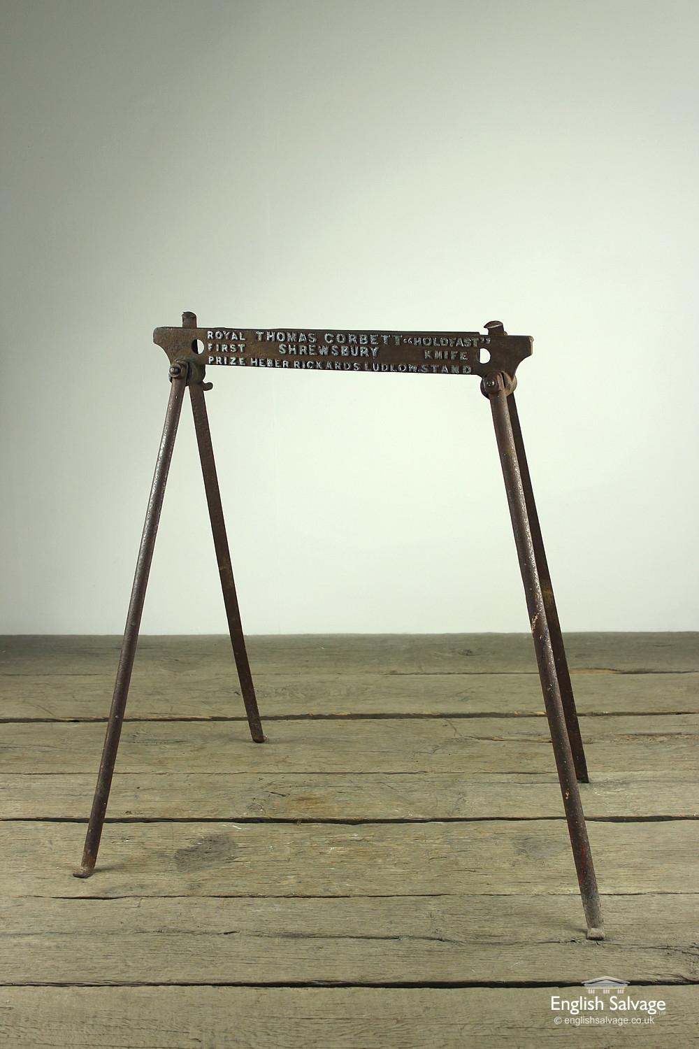 Old Portable Holdfast Knife Stand, 20th Century For Sale 1