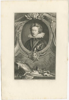 Old Portrait of Henry Frederick, Prince of Wales, c.1750
