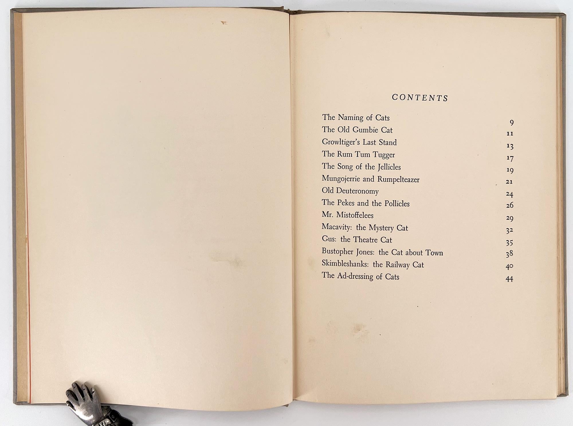 Old Possum's Book of Practical Cats von T. S. Eliot im Zustand „Gut“ im Angebot in Middletown, NY