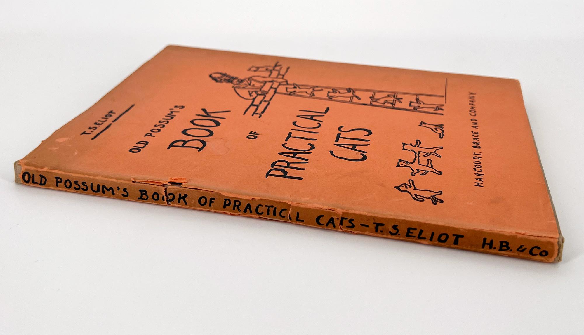 20th Century Old Possum's Book of Practical Cats by T. S. Eliot For Sale