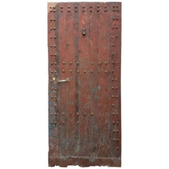 Old Rabat Brown Moroccan Door, Riverside