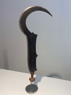 Old Rare Knife Tribe Lobala Nzombo Ngbaka Ngiri DR Congo 1880-1900 African Art