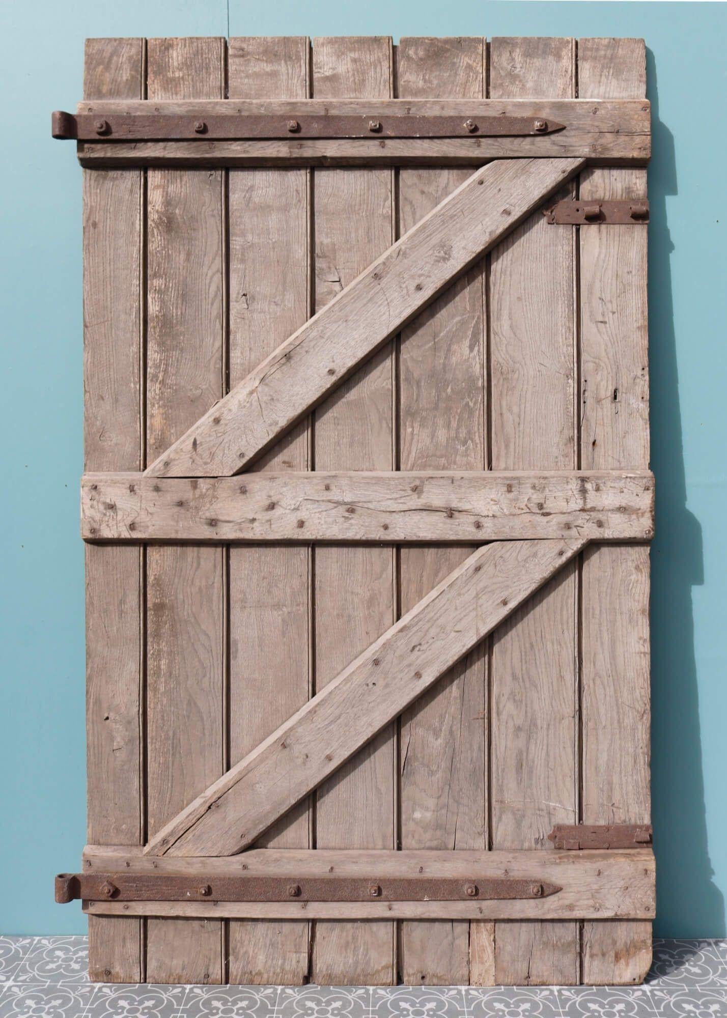 old plank door