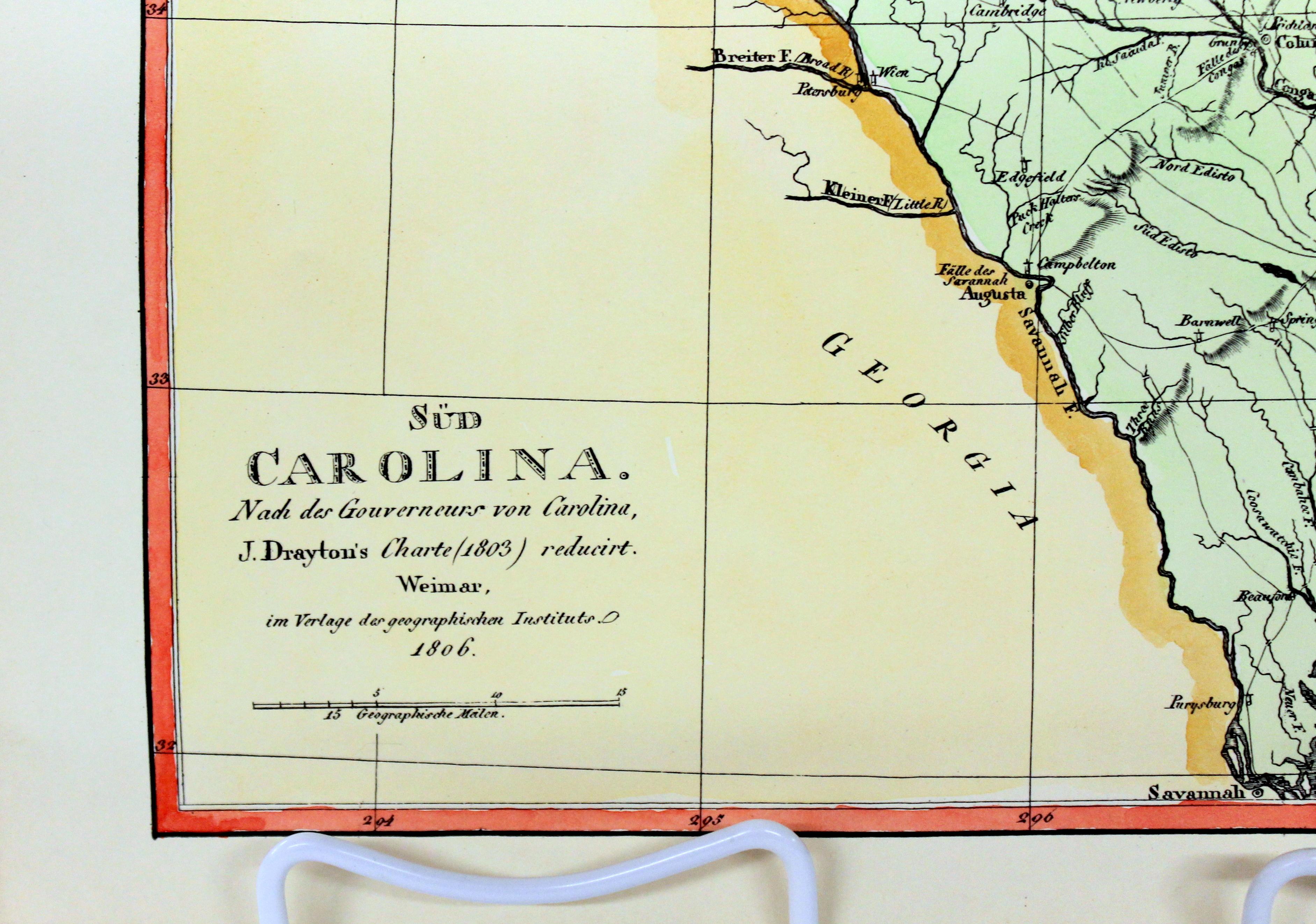 south carolina plantations map