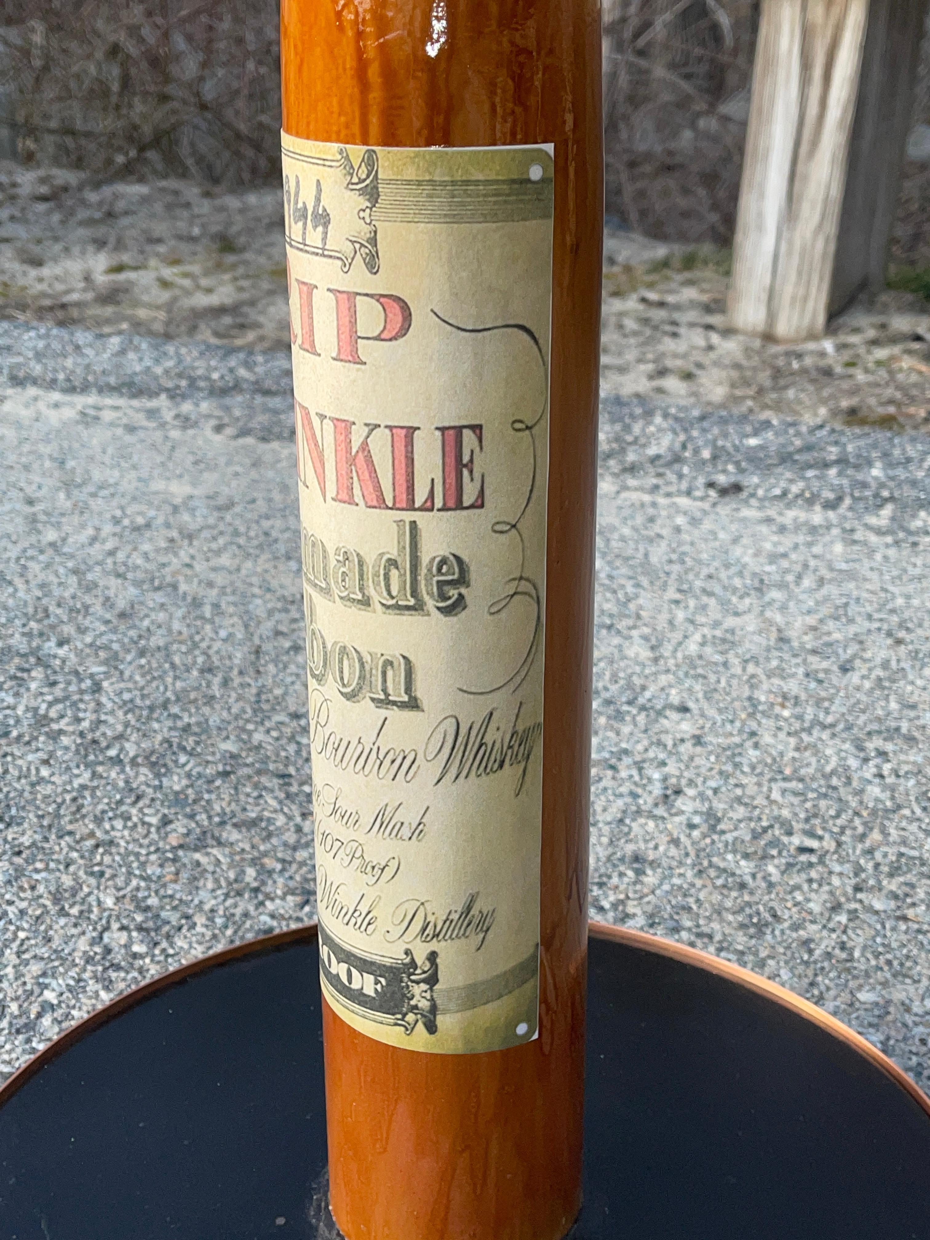 Old Rip Van Winkle Barrel Head Table For Sale 8