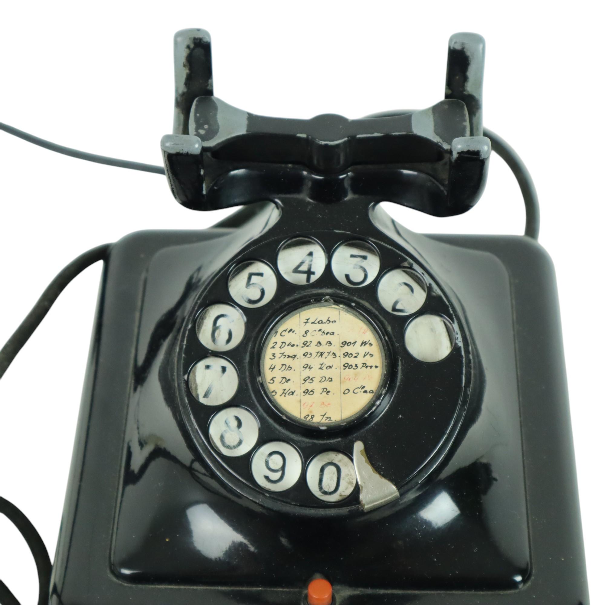 Altes Drehtelefon Bakelit Bell Telephone Company 1942 (Mitte des 20. Jahrhunderts) im Angebot