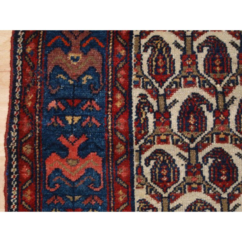 Asian Old Rug from the Greater Hamadan Region of North West Persia For Sale