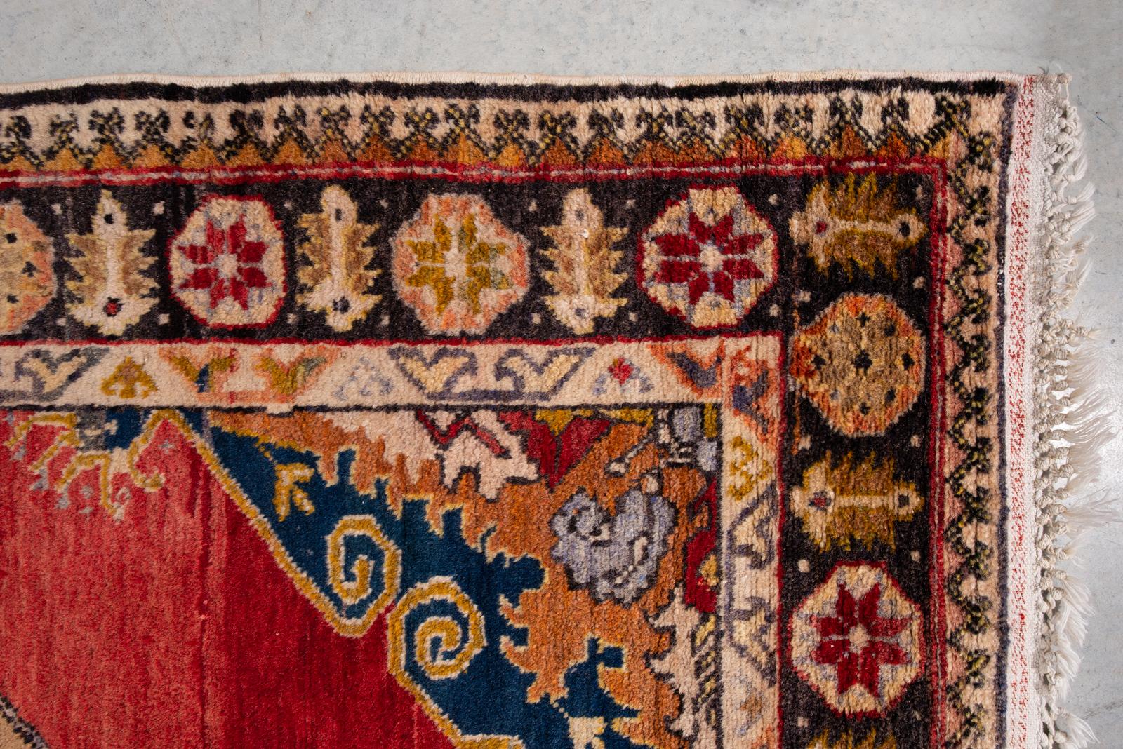 Tapis de couloir turc ancien de Keissary en vente 2