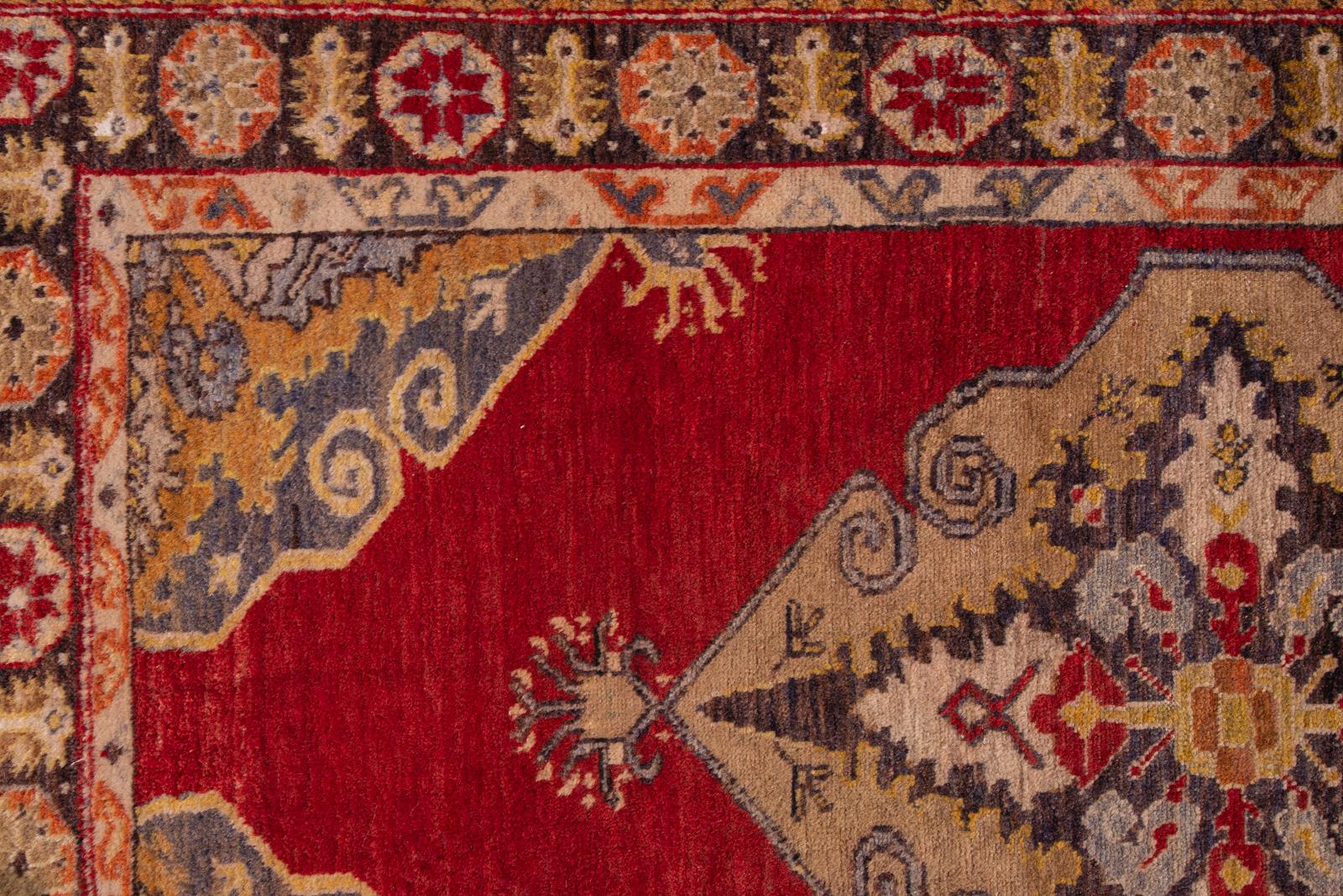 Tapis de couloir turc ancien de Keissary Bon état - En vente à Alessandria, Piemonte
