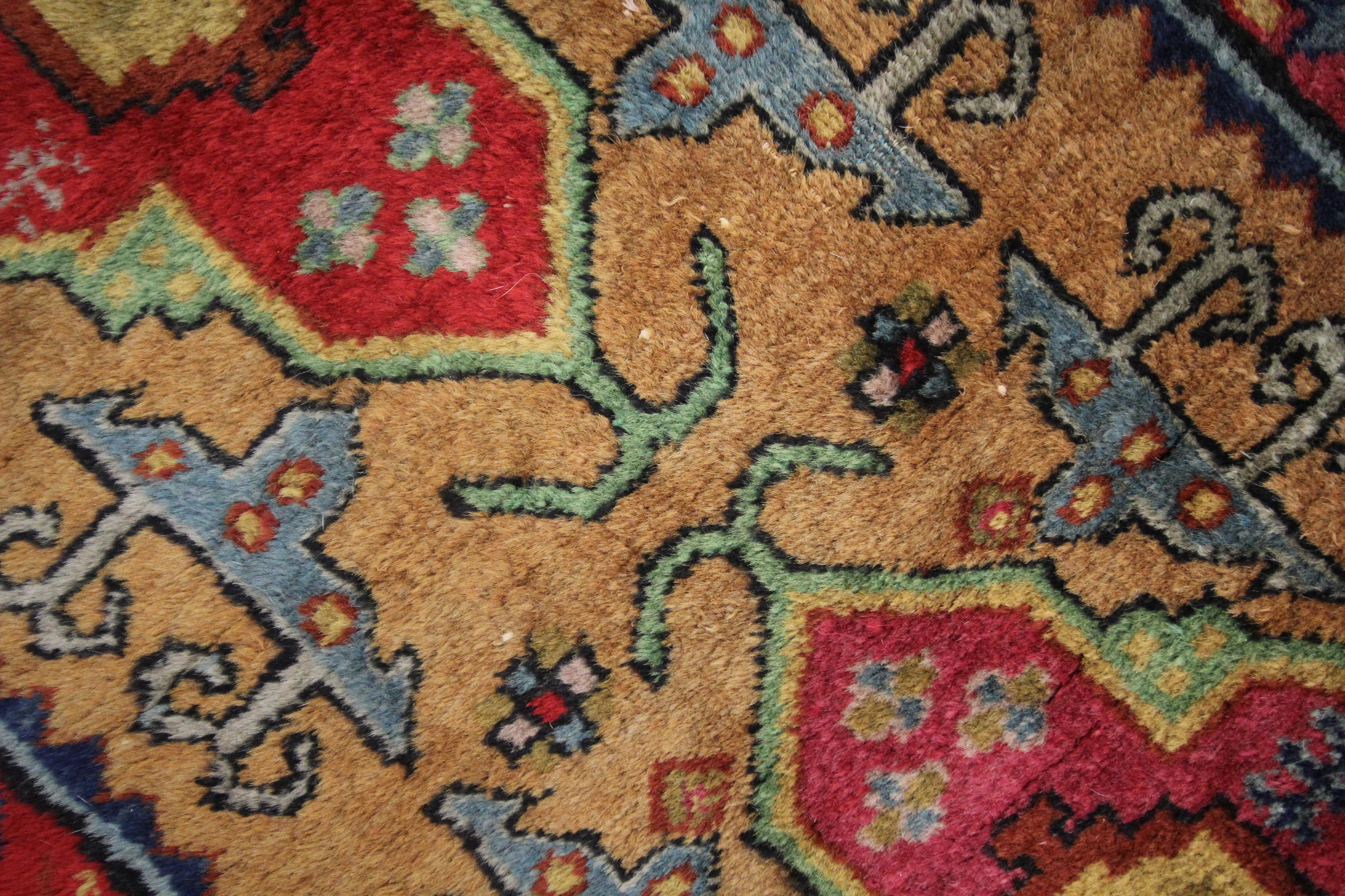 Old Runner Rug Handwoven Oriental Wool Hallway Rug Armenian Yerevan 1