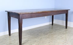 Old Rustic Pine Farm Table