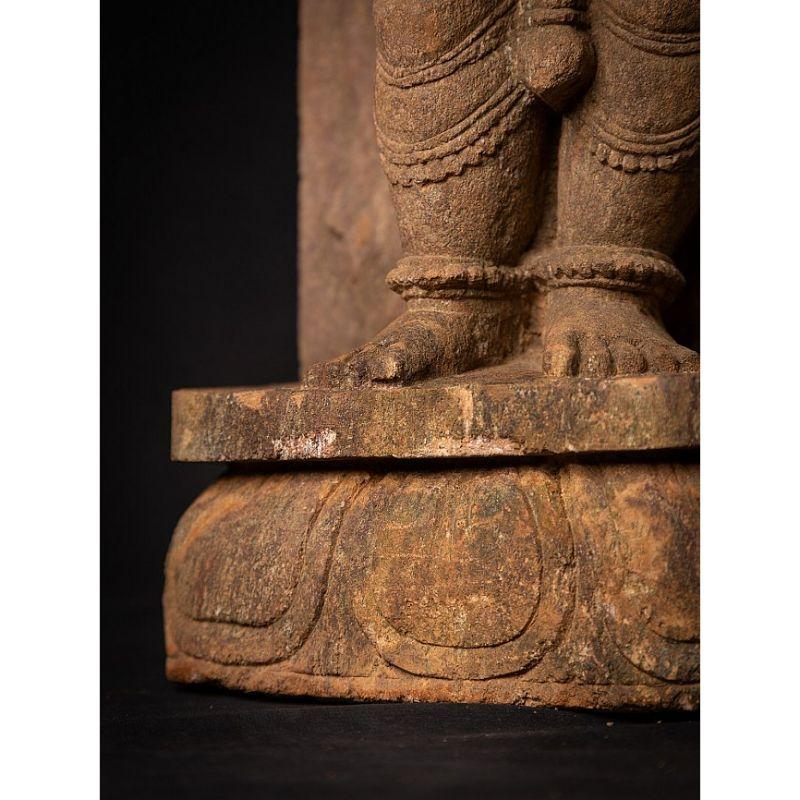 Old Sandstone Hanuman Statue from India For Sale 8