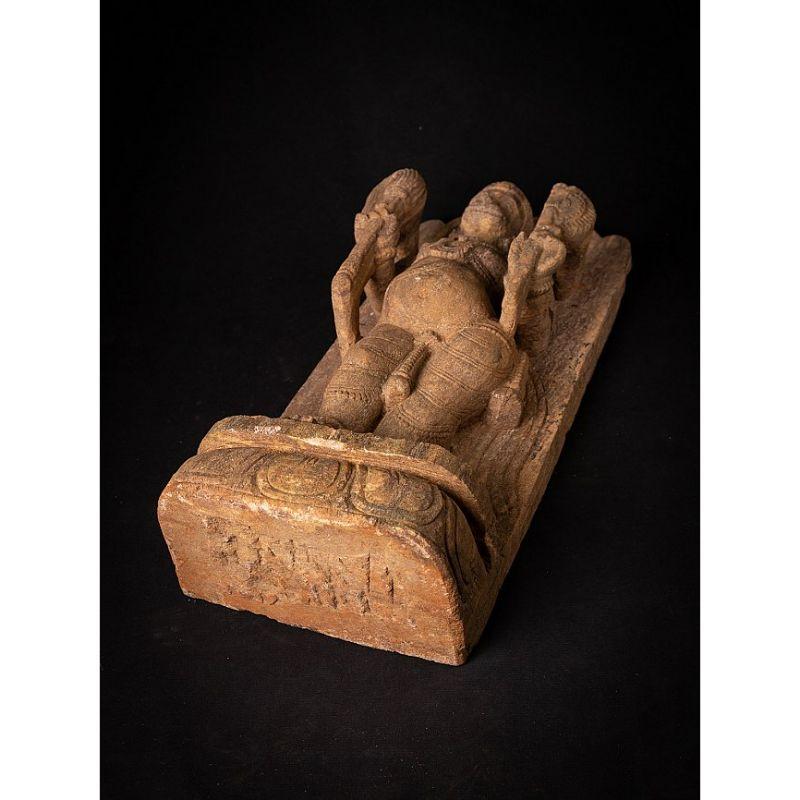Old Sandstone Hanuman Statue from India For Sale 11