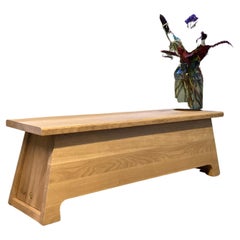 Tavolino da panca di design olandese contemporaneo Harm De Veer Wood