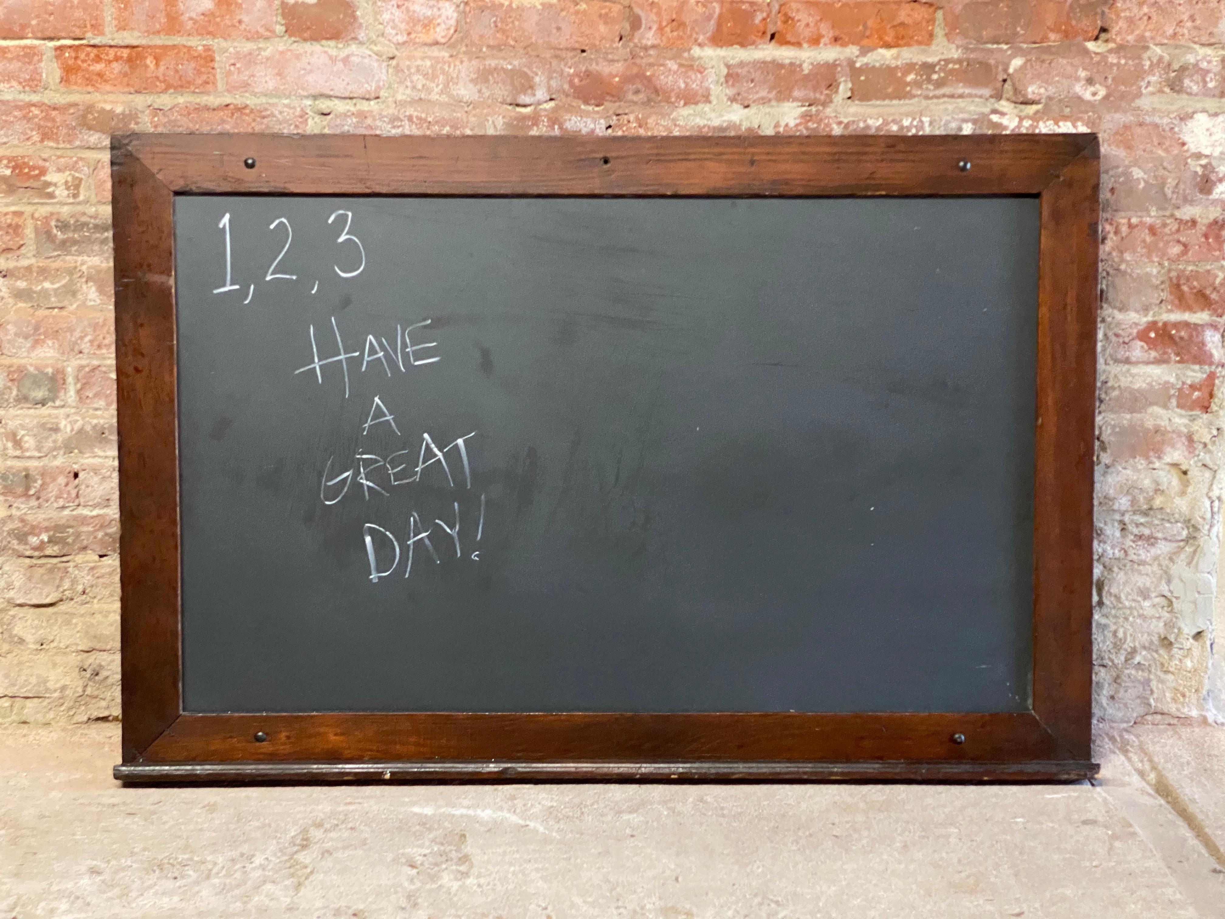 American Old Schoolhouse Slate Chalkboard