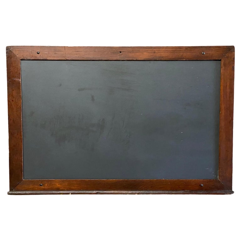 Old Schoolhouse Slate Chalkboard at 1stDibs