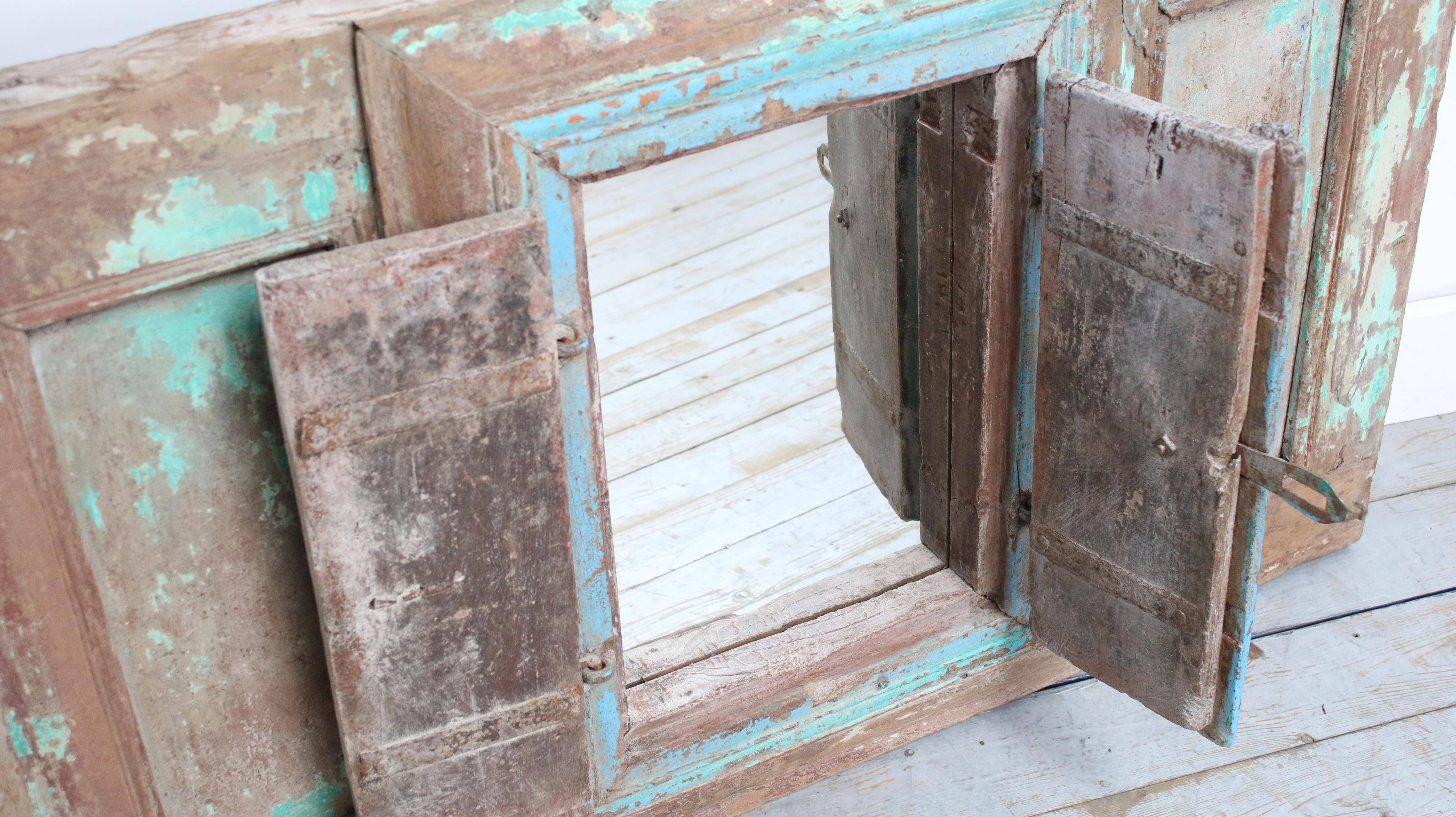 Old Set Architectural Salvage Back Drop Reclaimed Distressed Door or Hatch In Distressed Condition For Sale In STOKE ON TRENT, GB