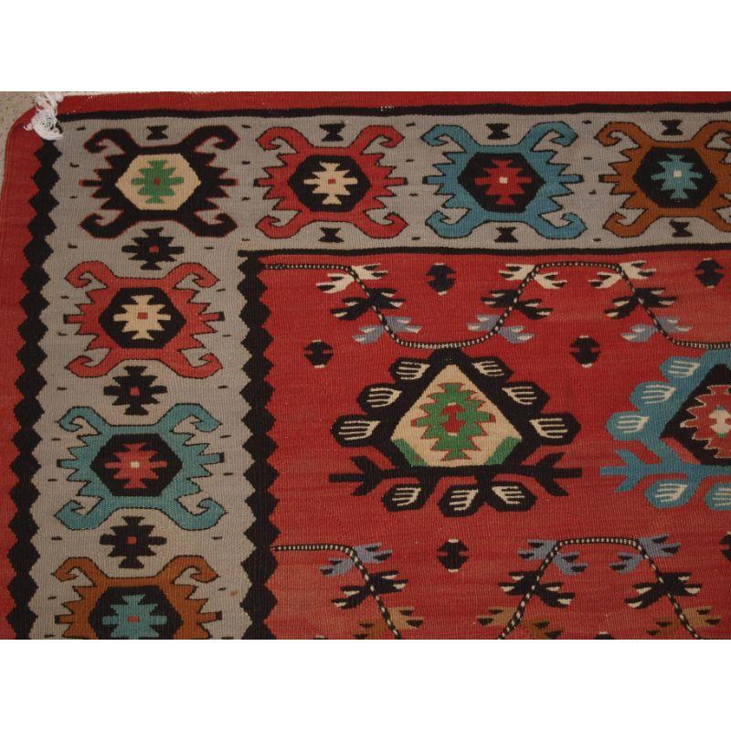 Turkish Old Sharkoy Kilim, Western Turkey or The Balkans For Sale