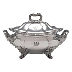 Antique Old Sheffield Plated Soup Tureen Made c.1825