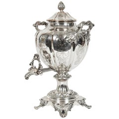 Old Sheffield Silver Plate or Copper Samovar