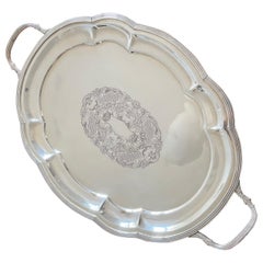 Vintage Old Sheffield Vassoio da portata grande Idea Regalo Chic